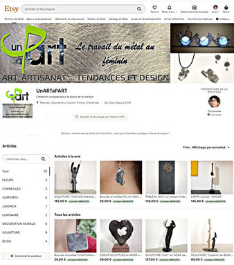 boutique show room exposition art artisanat cognac blues magasin halles centre ville vitrine